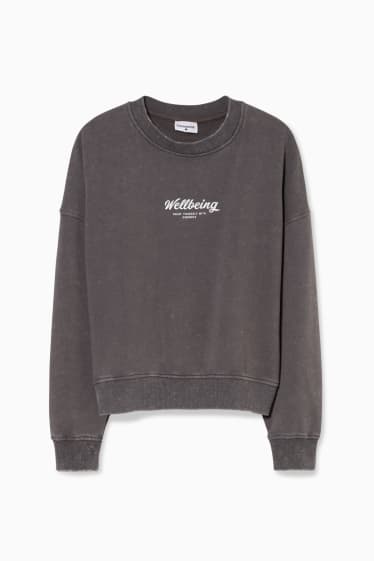 Ados & jeunes adultes - CLOCKHOUSE - sweat-shirt - gris anthracite