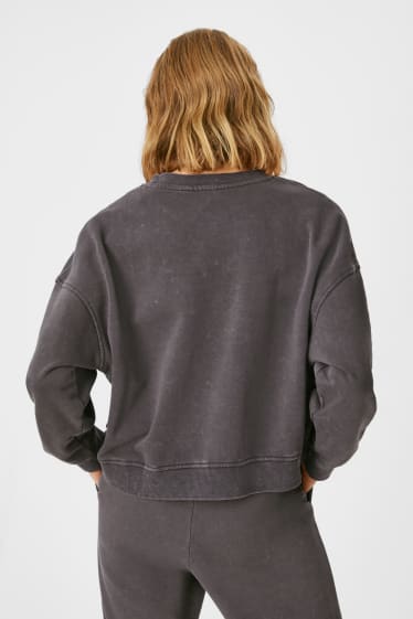 Ados & jeunes adultes - CLOCKHOUSE - sweat-shirt - gris anthracite