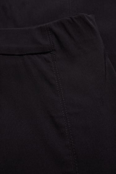 Femei - Pantaloni de stofă - bootcut fit - negru