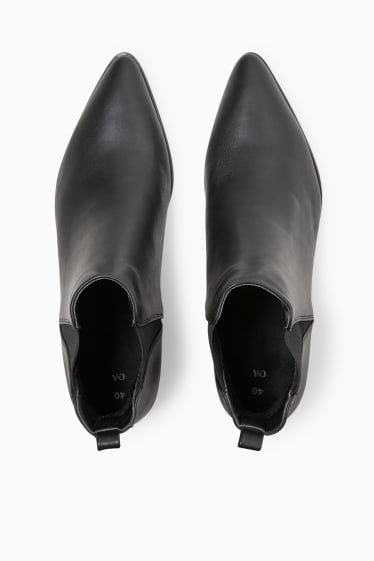 Femmes - Bottines - synthétique - noir