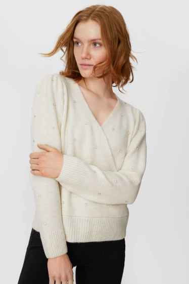 Women - Jumper - cremewhite