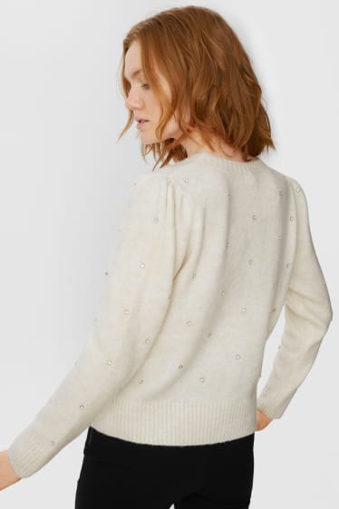 Women - Jumper - cremewhite