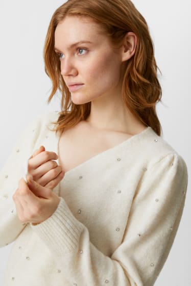 Women - Jumper - cremewhite