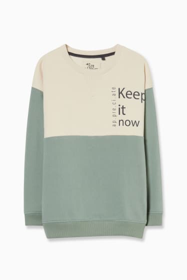 Children - Sweatshirt - genderneutral - light green