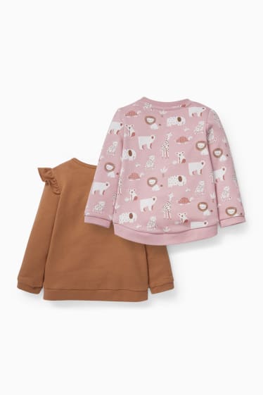 Babies - Multipack of 2 - baby sweatshirt - havanna