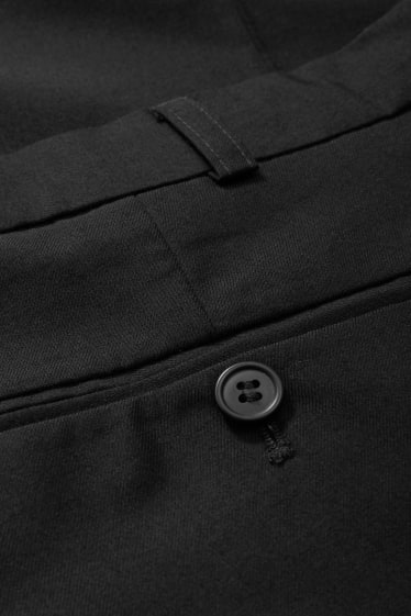Men - Mix-and-match suit trousers - regular fit - black