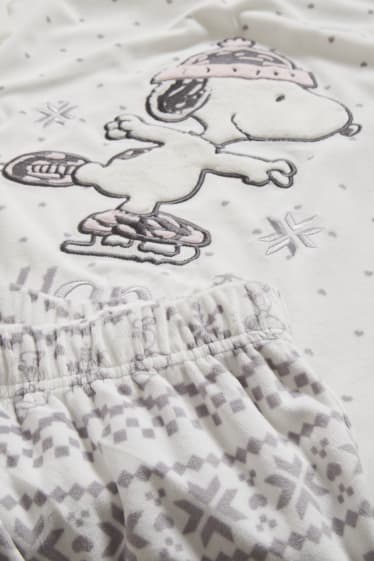Mujer - Pijama- Snoopy - blanco