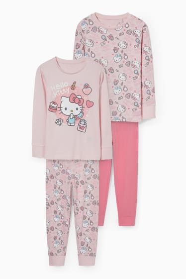 Children - Multipack of 2 - Hello Kitty - pyjamas - rose