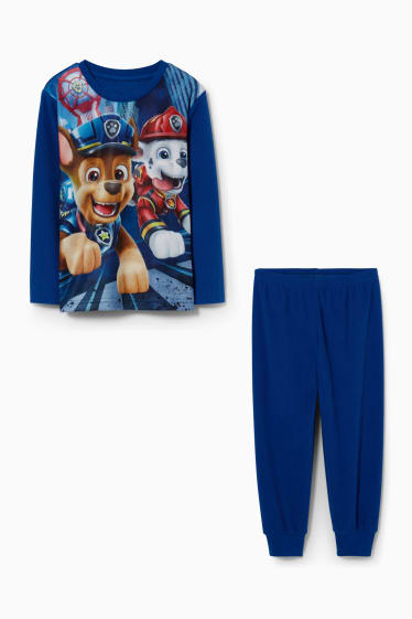 Niños - La Patrulla Canina - La Película - pijama de tejido polar - 2 piezas - azul