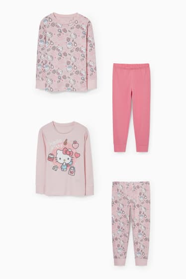 Children - Multipack of 2 - Hello Kitty - pyjamas - rose