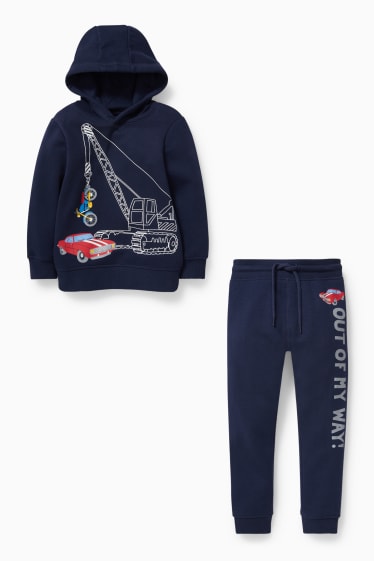 Kinderen - Set - hoodie en joggingbroek - 2 delig - donkerblauw