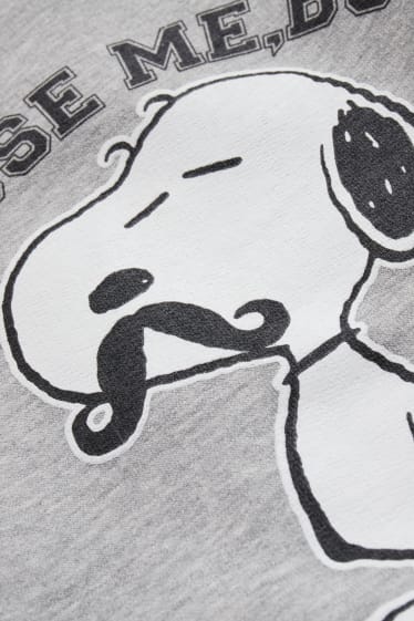 Niños - Snoopy - sudadera - gris claro jaspeado
