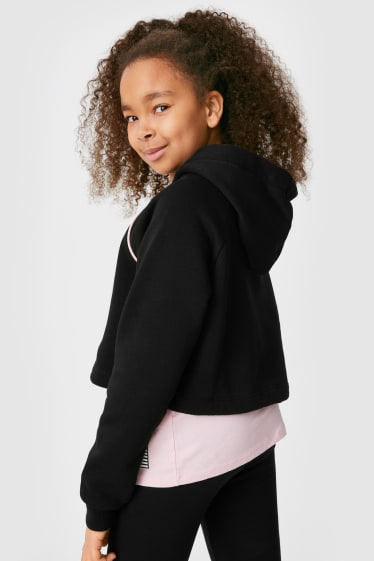 Children - NASA - hoodie and top - augmented reality motif - black