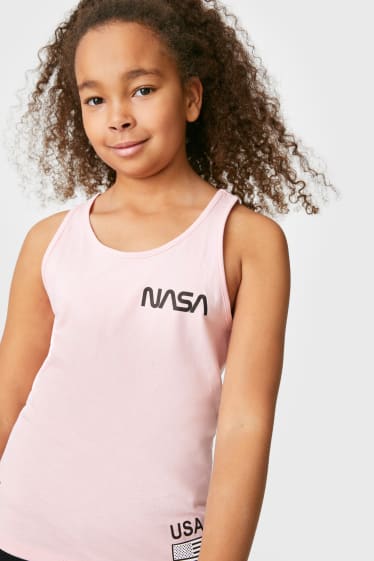 Niños - NASA - sudadera con capucha y top - motivo de realidad aumentada - negro