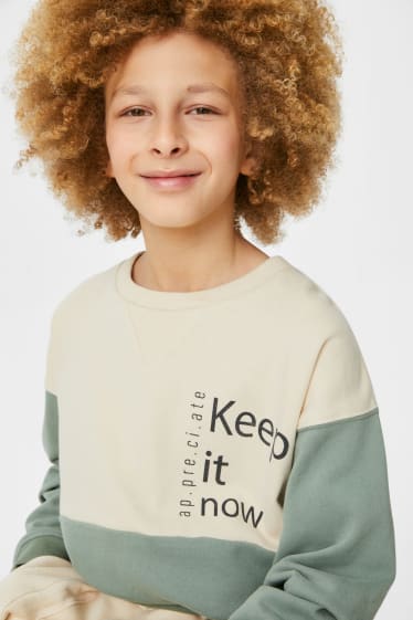 Children - Sweatshirt - genderneutral - light green