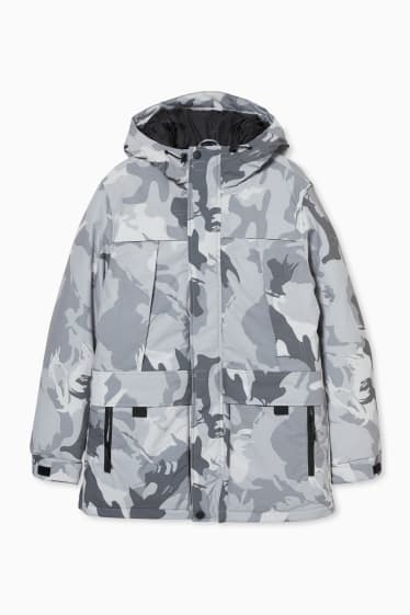 Uomo - CLOCKHOUSE - giacca con cappuccio - grigio