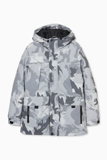 Men - CLOCKHOUSE - jacket with hood - gray