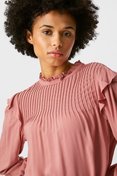 Damen - Bluse - coral