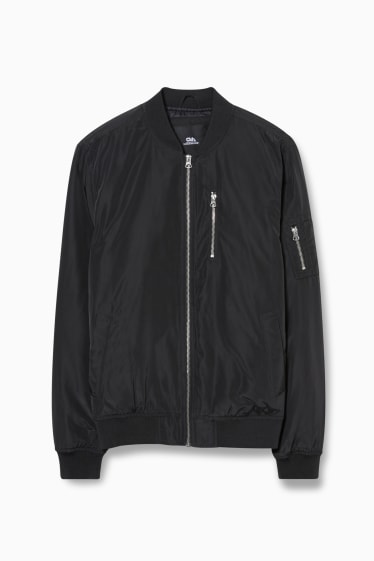 Men - CLOCKHOUSE - bomber jacket - black