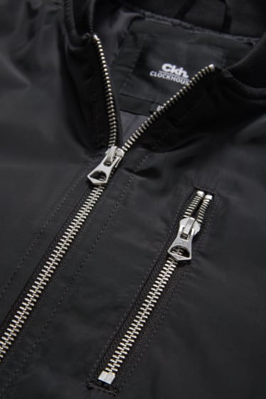 Men - CLOCKHOUSE - bomber jacket - black