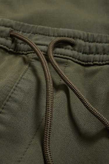 Herren - CLOCKHOUSE - Cargohose - Slim Fit - dunkelgrün