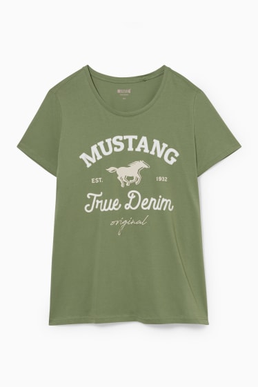 Damen - MUSTANG - T-Shirt - grün