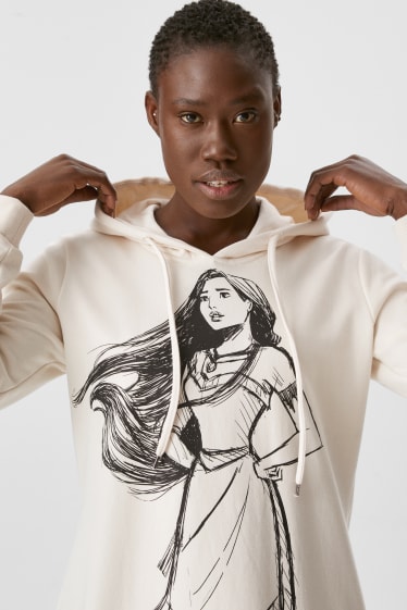 Women - Nightshirt with hood - Disney - creme