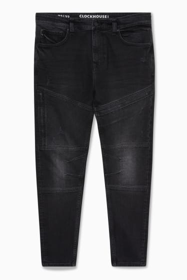 Uomo - CLOCKHOUSE - carrot jeans - jeans grigio scuro