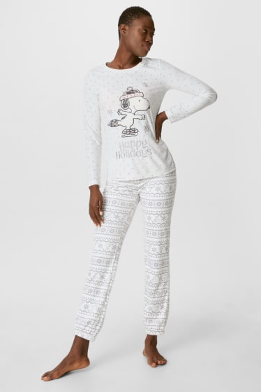 Women - Pyjamas - Snoopy - white