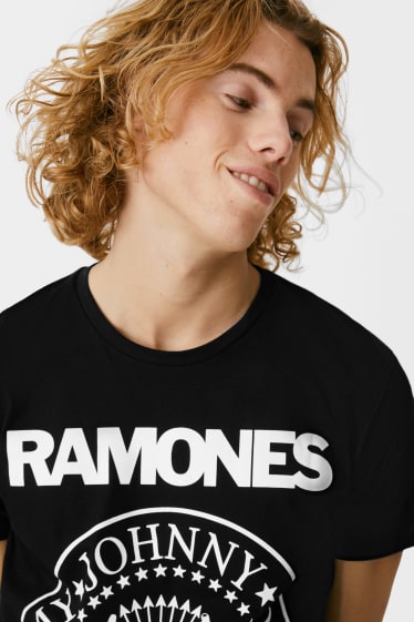 Tieners & jongvolwassenen - CLOCKHOUSE - T-shirt - Ramones - zwart
