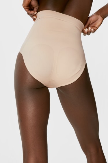 Dames - Figuurvormende broek - beige