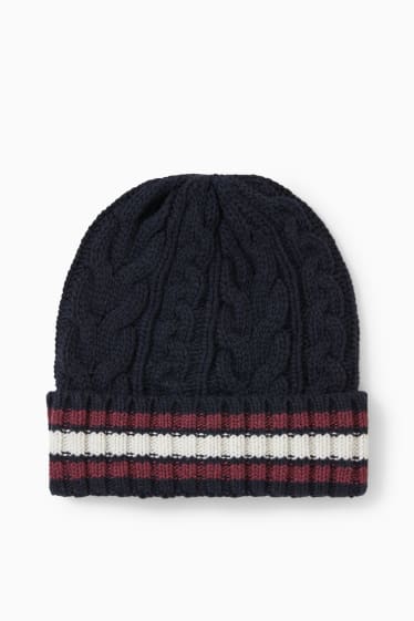 Heren - Muts - donkerblauw