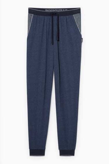 Home - Pantalons de pijama - blau fosc