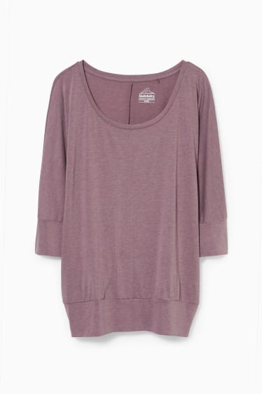 Damen - Funktions-Shirt - violett-melange