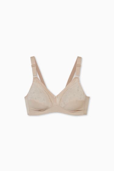 Donna - Reggiseno minimizer senza ferretti - beige