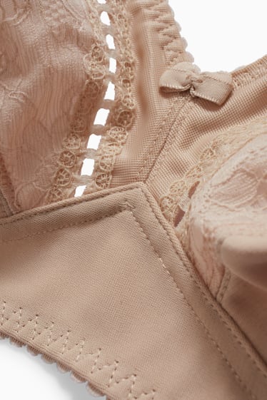 Dames - Minimizer-BH zonder beugels - beige