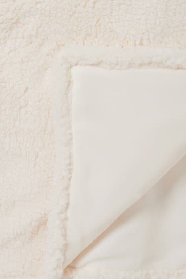 Femmes - Couverture - 178 x 124 cm - Peanuts - blanc crème