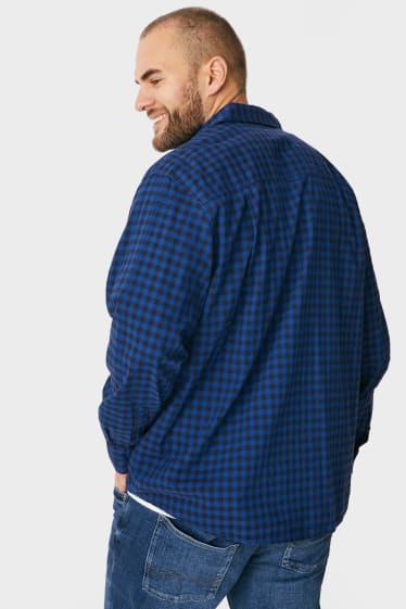 Herren - Hemd und T-Shirt - Regular Fit - Kent - dunkelblau