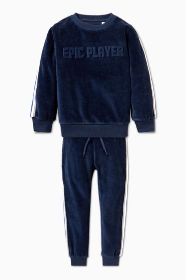 Children - Set - sweatshirt and joggers - 2 piece - dark blue