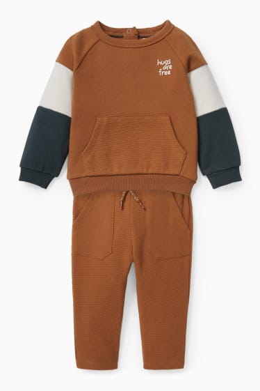 Babys - Baby-Outfit - 2 teilig - havanna