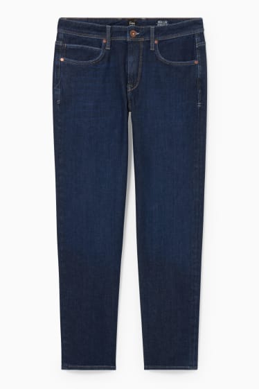 Men - Straight jeans - flex - LYCRA® - denim-dark blue