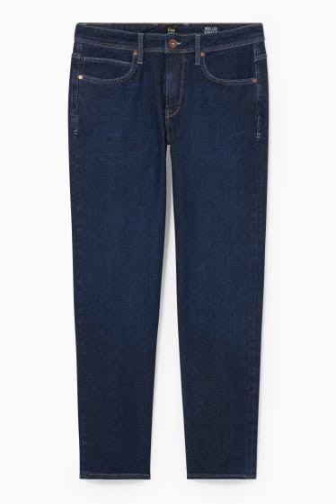 Hommes - Jean coupe droite - Flex - LYCRA® - jean bleu foncé