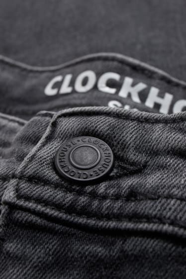 Pánské - CLOCKHOUSE - skinny jeans - džíny - šedé