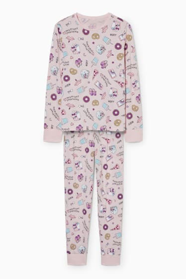 Children - Pyjamas - 2 piece - rose