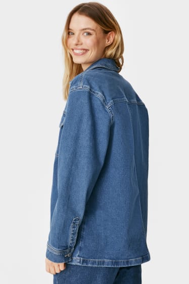 Damen - Jeansjacke - helljeansblau