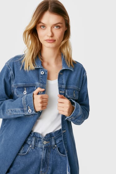 Femmes - Veste en jean - jean bleu clair