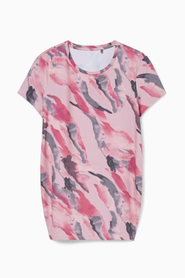 Dames - Zwangerschaps-T-shirt - roze