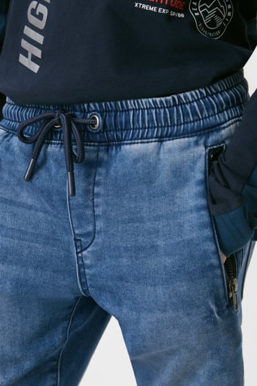 Kinder Buben - Slim Jeans - jeansblau