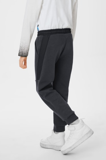 Enfants - Pantalon de jogging - gris foncé