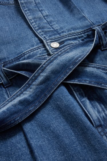 Femmes - Combinaison en jean - jean bleu